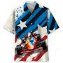 Vintage Quarter Midget Race Car Hawaiian Shirt