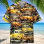 Vintage Yellow Taxi Hawaiian Shirt