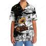 Vinyl Record Old Gramophone Hawaiian Shirt