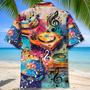 Vinyl Record Player Art Hawaiian Shirt