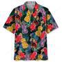 Violin Tropical Hawaiian Shirt