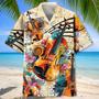 Violin Vintage Hawaiian Shirt