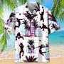 Volleyball Palm Trees Hawaiian Shirt