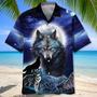 Wolf Moon Hawaiian Shirt