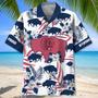 Wyoming Proud Bison Hawaiian Shirt