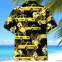 Yellow Taxi Tropical Hawaiian Shirt