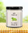 Happy Father's Day To A Turtley Amazing Dad Candle 9 Oz Vanilla Scented Soy Wax Blend Candles Funny Gift