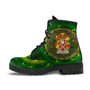 Prendergast Irish Family Crest Leather Boots Celtic Tree (Green)