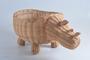 Handmade Rattan Wicker Animal Baskets for Home Decor