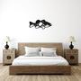 Custom Bass Fish Metal Wall Art for Home Decor