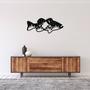 Custom Bass Fish Metal Wall Art for Home Decor