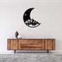 Beautiful Pacific Moon Metal Wall Art - Personalized Design