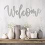 Custom Welcome Metal Wall Art for Home Décor