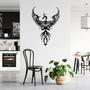 Rising Phoenix Metal Wall Art - Unique Home Décor Piece