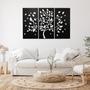 Tree Metal Wall Art 3 Piece Set - Unique Home Décor