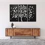 Tree Metal Wall Art 3 Piece Set - Unique Home Décor