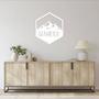 Wander Metal Wall Art for Travel Inspired Home Décor