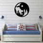 Yin Yang Metal Wall Art Decor for Homes and Offices