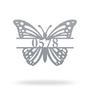 Personalized Butterfly Address Sign Outdoor Metal House Numbers