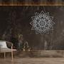 Handcrafted Mandala Metal Wall Art for Living Room Decor