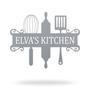 Personalized Name Kitchen Metal Monogram Wall Sign