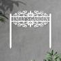 Custom Metal Garden Stakes – Personalized Yard Signs for Gardens