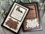 Custom Layered Wood Puzzle Sign – Engraved Family Names, Unique Gift for Mom