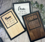 Custom Layered Wood Puzzle Sign – Engraved Family Names, Unique Gift for Mom