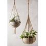 Handmade Jute Plant Hanger for Stylish Home Office Decoration