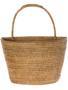 Handmade Rattan Storage Basket for Kitchen Organization and Decor