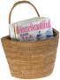 Handmade Rattan Storage Basket for Kitchen Organization and Decor