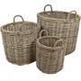 Handmade Rattan Woven Baskets for Home Decor and Gifts