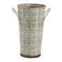 Handwoven Rattan Outdoor Flower Pot for Vintage Garden Decor