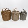 High Quality Hand Woven Wicker Storage Basket for Home