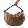 Large Willow Wicker Basket for Firewood Storage