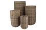 Natural Rattan Woven Baskets for Stylish Home Decoration