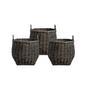 Stylish Natural Brown Rattan Basket for Effective Storage