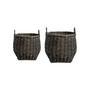 Stylish Natural Brown Rattan Basket for Effective Storage