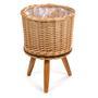 Stylish Small Rattan Planter Pots for Indoor and Balcony Plants