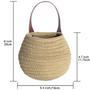 Stylish Woven Hanging Storage Basket for Plants and Kitchenware