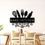 Personalized Christmas Kitchen Sign Mothers Day Gift, Custom Kitchen Sign