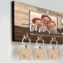 Custom Caricature Family Key Holder for Wall, Unique Gifts For Families