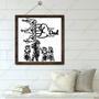 Personalized Fist Bump Motocross Dad Sign Gift for New Dad