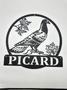 Personalized Pigeon Bird Metal Sign For Bird Lovers & Gifts