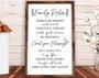 Family Rules Canvas – Inspirational Wall Art for Home Decor