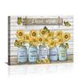 Sunflowers Mom Canvas - Beautiful Gift For Mom's Special Occasions