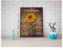 Vintage Sunflower Canvas Art: Meaningful Mom Gift From Daughter