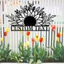 Personalized Sunflower Metal Wall Art – Unique Custom Design, Perfect for Home Decor or House Warming Gifts