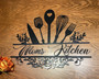 Custom Metal Kitchen Sign for Mom - Thoughtful Wall Art Gift for Home Décor