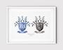 Thoughtful Family Crest Canvas For Weddings, Engagements, Anniversaries, And New Home Gifts - Personalized Watercolor Design